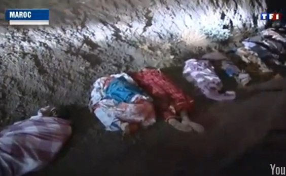 مقتل 42 مواطنا على اثر انقلاب الحافلة التي كانت تحمل 69 شخصا بين مراكش و ورززات