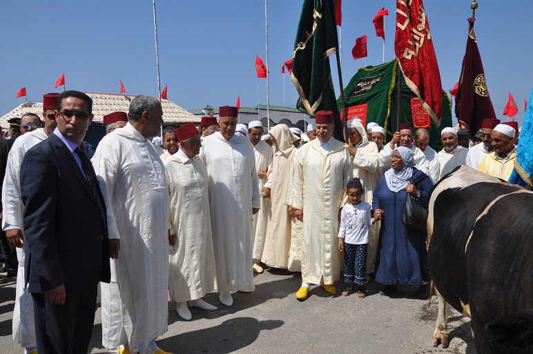 الجديدة : تسليم هبة ملكية للشرفاء الأمغاريين بمناسبة الاحتفال بموسم مولاي عبد الله أمغار