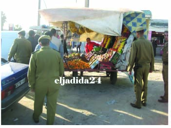 الزمامرة: حملة تمشيطية لتحرير الملك العمومي من الباعة المتجولين