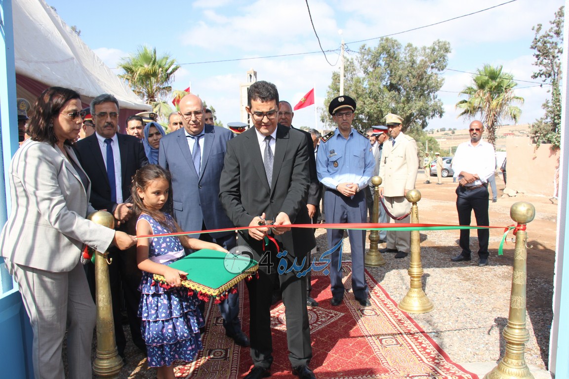 بالصور.. عامل إقليم الجديدة يشرف على تدشين مجموعة من المشاريع التنموية بمناسبة عيد العرش 