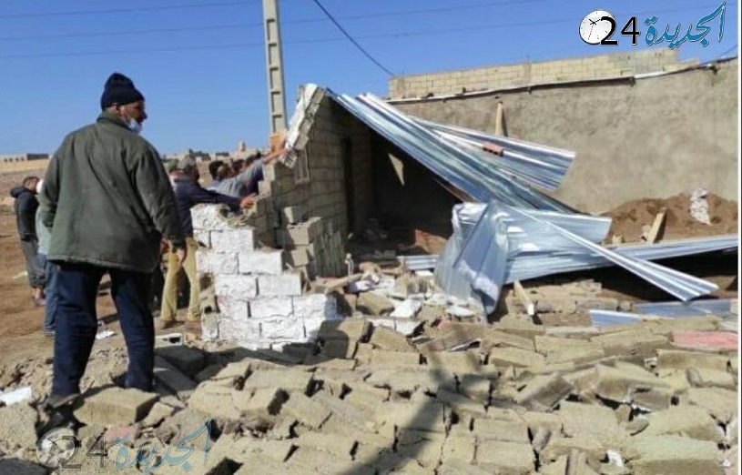 السلطات تشن حملة شرسة لهدم المباني العشوائية بجماعة المهارزة الساحل وجماعة لغديرة