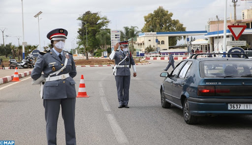 260 دركيا لدى القيادة الجهوية للجديدة يخضعون لعملية التلقيح ضد كوفيد – 19  